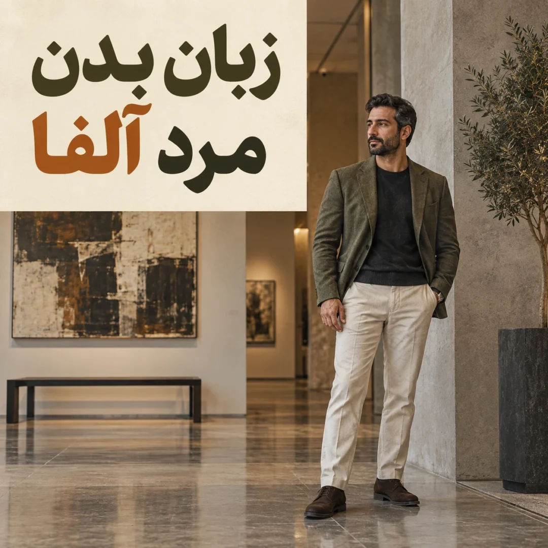 زبان بدن مردانه